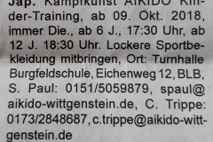 Start-Kindertraining